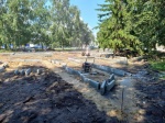 Работы в Центральном сквере продолжаются. Работы в Центральном сквере продолжаются.