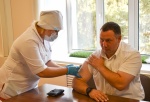 Сегодня глава района Александр Жуковский сделал прививку от коронавирусной инфекции. Сегодня глава района Александр Жуковский сделал прививку от коронавирусной инфекции.